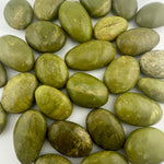 Small Green Opal Palm Stone, Mini Green Opal Palm, Smooth Green Opal Palm, Healing Green Opal Pocket Stone, P-154