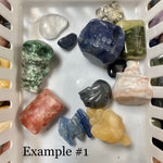 HALLOWEEN Crystal Mystery Bag, Crystal Confetti, Crystal Mystery Scoop, Crystal and Mineral Mystery Bag, Crystal Confetti Bag
