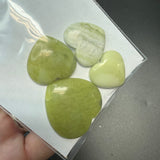 25g Serpentine Heart Cabochons, Bulk or Wholesale Serpentine Heart Cabochons, Serpentine Heart Cabochon