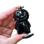 Halloween Gemstone Carving - Large, Medium, Small Crystal Halloween Carving - Spooky Crystal Carving #2