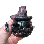 Halloween Gemstone Carving - Large, Medium, Small Crystal Halloween Carving - Spooky Crystal Carving #1