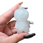 Halloween Gemstone Carving - Large, Medium, Small Crystal Halloween Carving - Spooky Crystal Carving #2