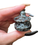 Halloween Gemstone Carving - Large, Medium, Small Crystal Halloween Carving - Spooky Crystal Carving #3