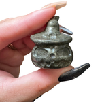 Halloween Gemstone Carving - Large, Medium, Small Crystal Halloween Carving - Spooky Crystal Carving #3