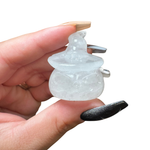 Halloween Gemstone Carving - Large, Medium, Small Crystal Halloween Carving - Spooky Crystal Carving #3