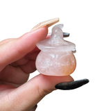 Halloween Gemstone Carving - Large, Medium, Small Crystal Halloween Carving - Spooky Crystal Carving #3