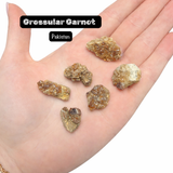 ONE Mini Grossular Garnet Specimen - Orange Garnet - Garnet Cluster - Pakistan
