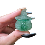 Halloween Gemstone Carving - Large, Medium, Small Crystal Halloween Carving - Spooky Crystal Carving #3