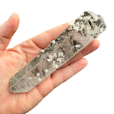 Inner Mongolian Quartz with Specularite and Calcite - UV Calcite - Inner Mongolian Point - #5