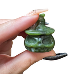 Halloween Gemstone Carving - Large, Medium, Small Crystal Halloween Carving - Spooky Crystal Carving #3