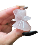 Halloween Gemstone Carving - Large, Medium, Small Crystal Halloween Carving - Spooky Crystal Carving #3