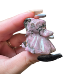 Halloween Gemstone Carving - Large, Medium, Small Crystal Halloween Carving - Spooky Crystal Carving #3