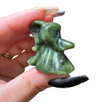 Halloween Gemstone Carving - Large, Medium, Small Crystal Halloween Carving - Spooky Crystal Carving #3