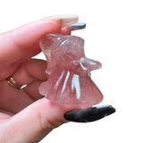Halloween Gemstone Carving - Large, Medium, Small Crystal Halloween Carving - Spooky Crystal Carving #3