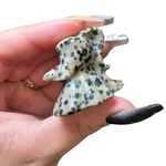 Halloween Gemstone Carving - Large, Medium, Small Crystal Halloween Carving - Spooky Crystal Carving #3