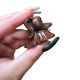 Halloween Gemstone Carving - Large, Medium, Small Crystal Halloween Carving - Spooky Crystal Carving #3