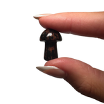 Mini Mushroom Carving - Gemstone Mini Mushroom - Crystal Mushroom