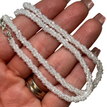 QUALITY Gemstone Necklace - AAA Grade Crystal Necklace - Faceted Dainty Gemstone Necklace