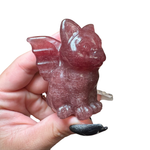 Halloween Gemstone Carving - Large, Medium, Small Crystal Halloween Carving - Spooky Crystal Carving #1