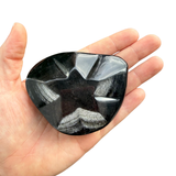Silversheen Obsidian Star - Polished Obsidian Star - High Quality - Mexico