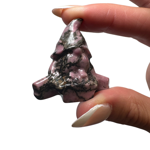 Mini Sitting Gnome Carving - Gemstone Gnome - Crystal Gnome Carving