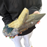 Massive 19lb Dragonscale Calcite from the Sweetwater Mine Missouri - Closed Mine - Sweetwater Calcite