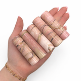 Gemstone Cylinder - Polished Crystal Cylinder - Crystal Cylinder Rod - Natural Gemstone Wand