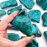 Malacolla Palm Stone, Choose your size Malacolla, Natural Malacolla, Polished Malacolla, Tumbled Malacolla