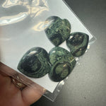 25g Kambaba Jasper Heart Cabochons, Bulk or Wholesale Kambaba Heart Cabochons, Kambaba Heart Cabochon