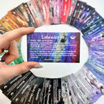 Crystal Card Deck, Edition1-6, Gemstone Identification Cards, Crystal Healing Cards, Crystal Tarot Deck