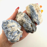 Blue Kyanite with Quartz Cluster, Raw Blue Kyanite and Quartz, Natural Blue Kyanite