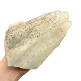 Dogtooth Calcite with Malachite and Pyrite Inclusions - New Find - Hubei, China - #25