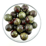 22mm Dragonsblood Jasper Sphere, Dragonsblood Mini Sphere, Small Dragonsblood Sphere, A-47