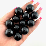 22mm Obsidian Sphere, Obsidian Mini Sphere, Small Obsidian Sphere, A-43