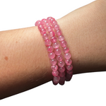 High Quality Gemstone Bracelet - Natural Crystal Bracelet - Round Crystal Bracelet
