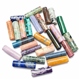 Gemstone Cylinder - Polished Crystal Cylinder - Crystal Cylinder Rod - Natural Gemstone Wand