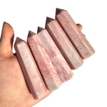 Pink Opal Point, Polished Pink Opal Point, Pink Opal Obelisk, Polished Pink Opal