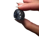 Mini Hedgehog Carving - Gemstone Hedgehog Carving - Crystal Hedgehog
