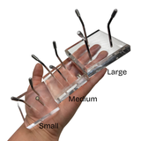 Crystal Display Stands - Acrylic Gemstone Display - Crystal Slab Stand