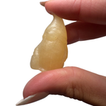 Mini Gnome Carving - Gemstone Gnome Carving - Crystal Gnome Carving