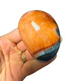 Carnelian Palm Stone - Natural Carnelian Palm Stone - Polished Carnelian Smooth Stone