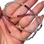 QUALITY Gemstone Necklace - AAA Grade Crystal Necklace - Faceted Dainty Gemstone Necklace