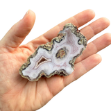 Laguna Lace Agate - Chihuahua, Mexico - Pastel Purple and Pink Laguna Lace - #5