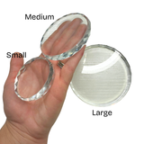 Crystal Display Stands - Acrylic Gemstone Display - Crystal Slab Stand