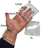 Crystal Display Stands - Acrylic Gemstone Display - Crystal Slab Stand