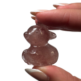 Mini Deer Carving - Gemstone Deer Carving - Crystal Deer Carving