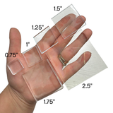 Crystal Display Stands - Acrylic Gemstone Display - Crystal Slab Stand