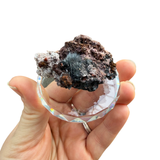 NEW FIND - Pyrolusite with Fluorite - Fluorescent - Mexico - #1