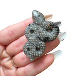 Halloween Gemstone Carving - Large, Medium, Small Crystal Halloween Carving - Spooky Crystal Carving #1
