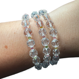 High Quality Gemstone Bracelet - Natural Crystal Bracelet - Round Crystal Bracelet